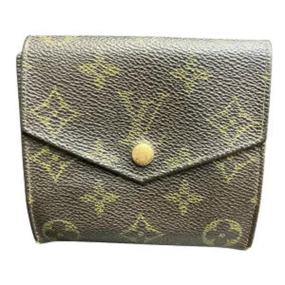 Louis Vuitton Monogram Portemonnaie Billet Carte Credit Tri fold Wallet